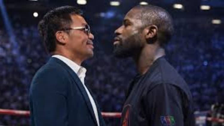 Floyd Mayweather contre Manny Pacquiao