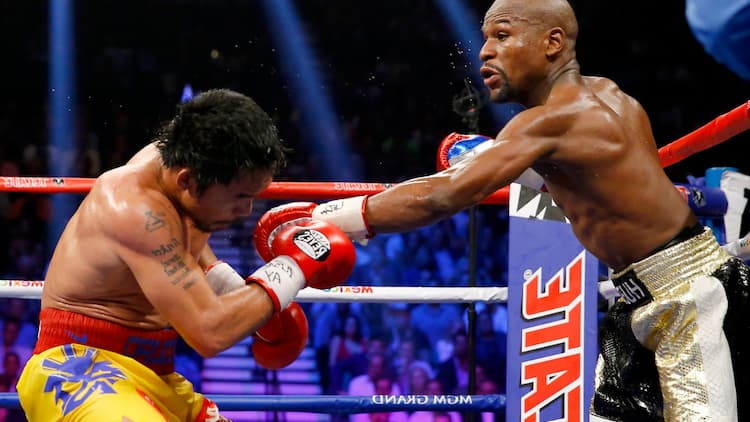 Floyd Mayweather contre Manny Pacquiao