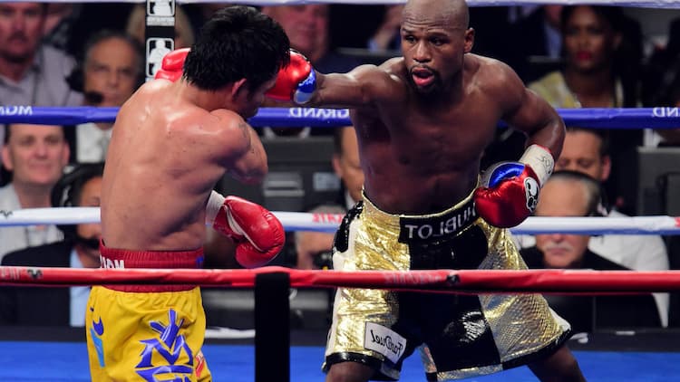 Floyd Mayweather contre Manny Pacquiao