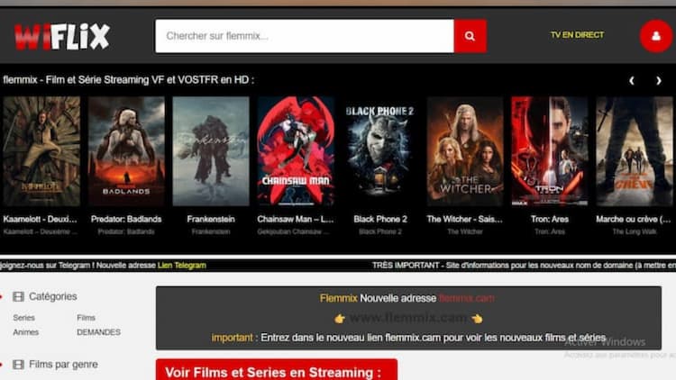 Wiflix New Telegram Address Link